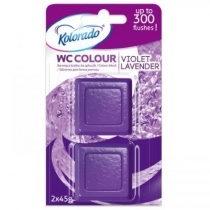 TABLETES TUALETES PODA TVERTNEI KOLORADO WC COLOUR VIOLET LAVENDER (009646)